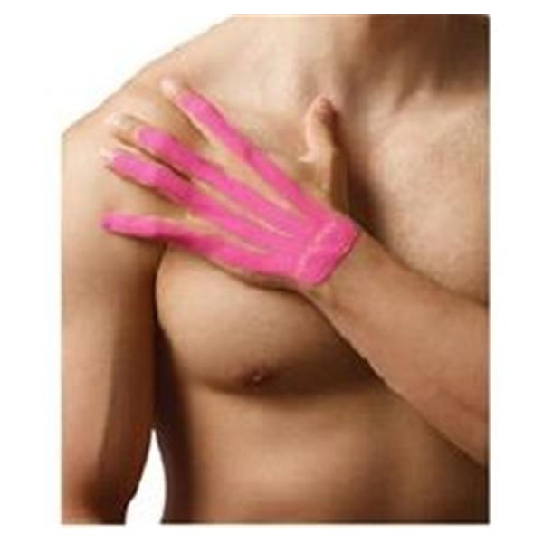 Tape Kinesiology SpiderTech 100% Cotton/Poly Acrylic Small Adhesive Pink 10/Bx